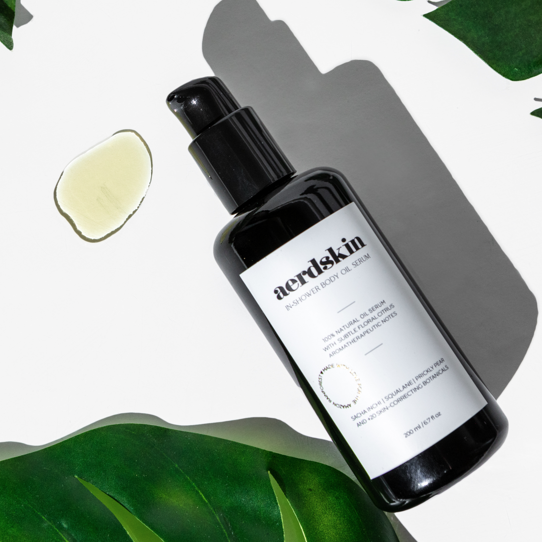 InShower Body Oil Serum Best Body Oil for Dry Skin Aerdskin aerdskin